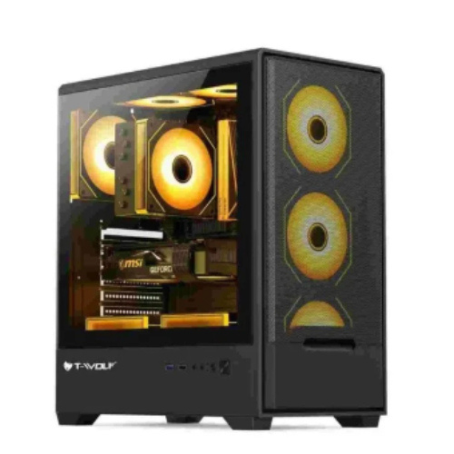 T-WOLF Blaze Box X4 ARGB E-ATX GAMING CASE