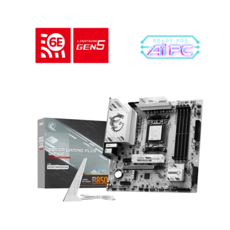 MSI PRO B850M GAMING PLUS WIFI6E DDR5 MOTHERBOARD